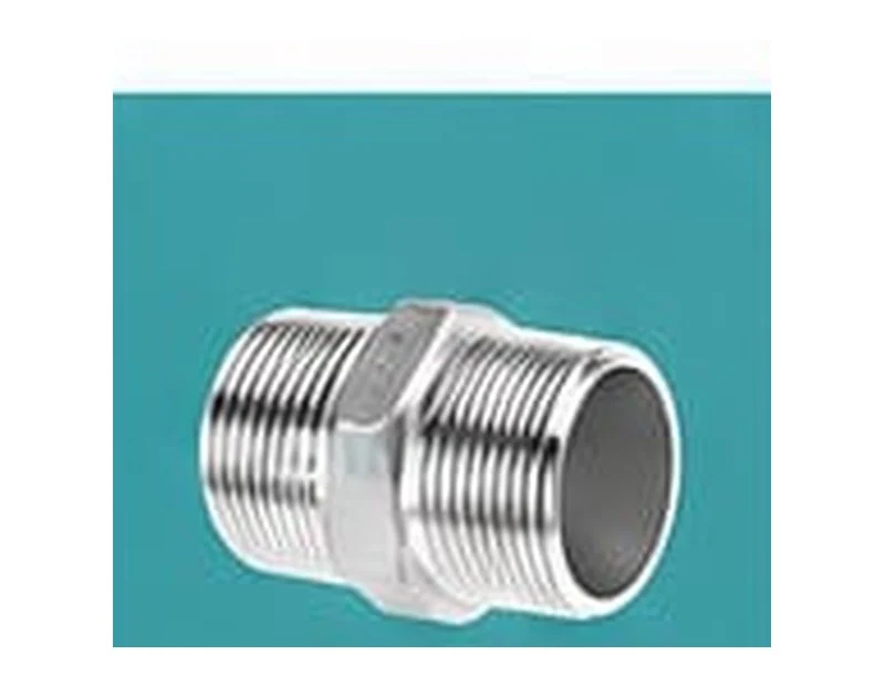 SS Round Hex Nipple product visual | Bhawani Steel India